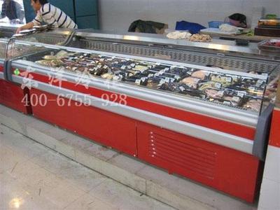 深圳卧式保鲜柜 卧式鲜肉冰柜价格_家用电器